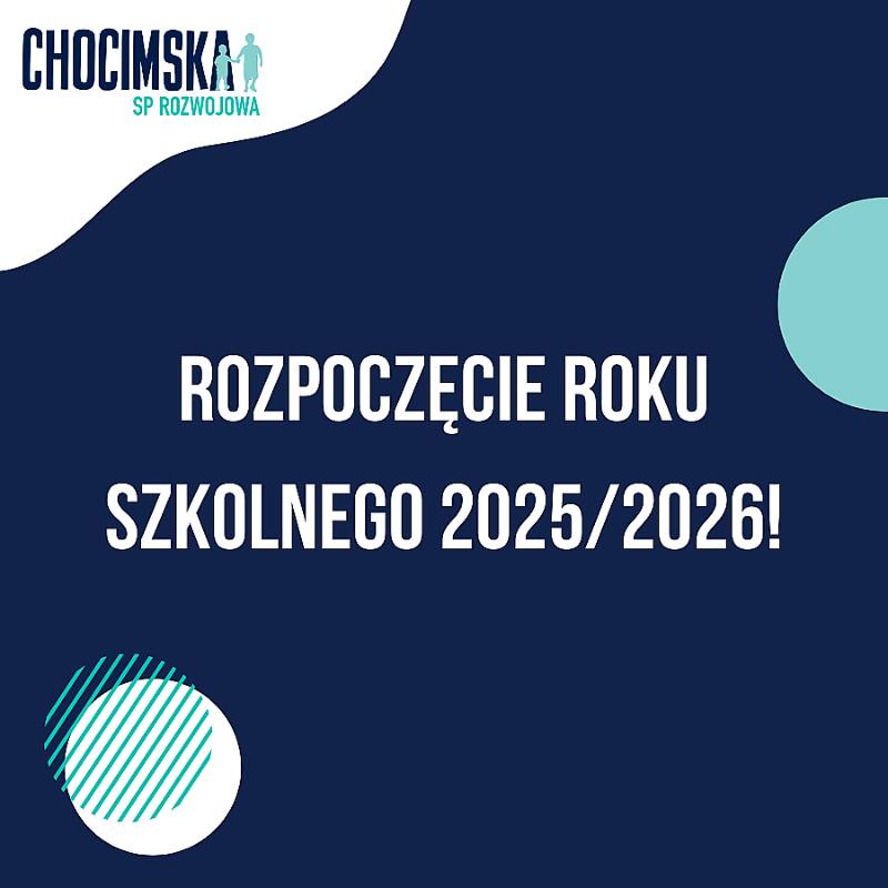 Rozpoczęcie roku szkolnego - witaj szkoło!