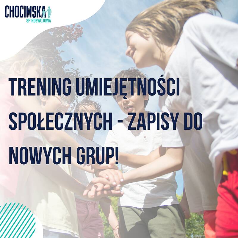 Zapisy na Trening Umiejętności Społecznych (TUS) już otwarte!